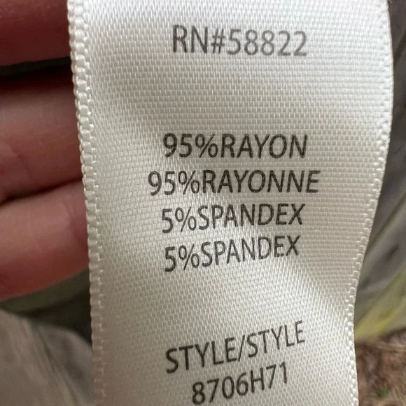 MAX STUDIO Green Long Sleeve w White Stitching Women’s XL - Picture 7 of 10